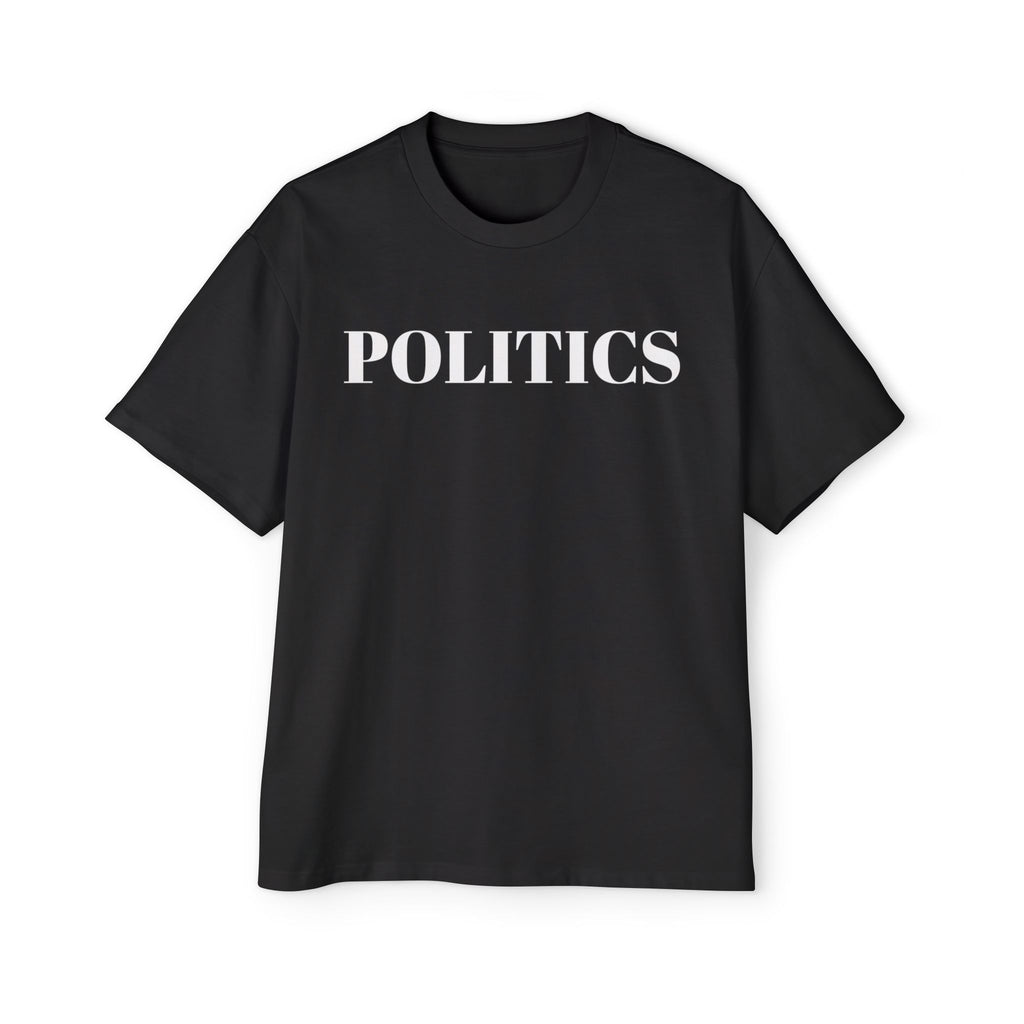 Men's Heavy Oversized politics TEE