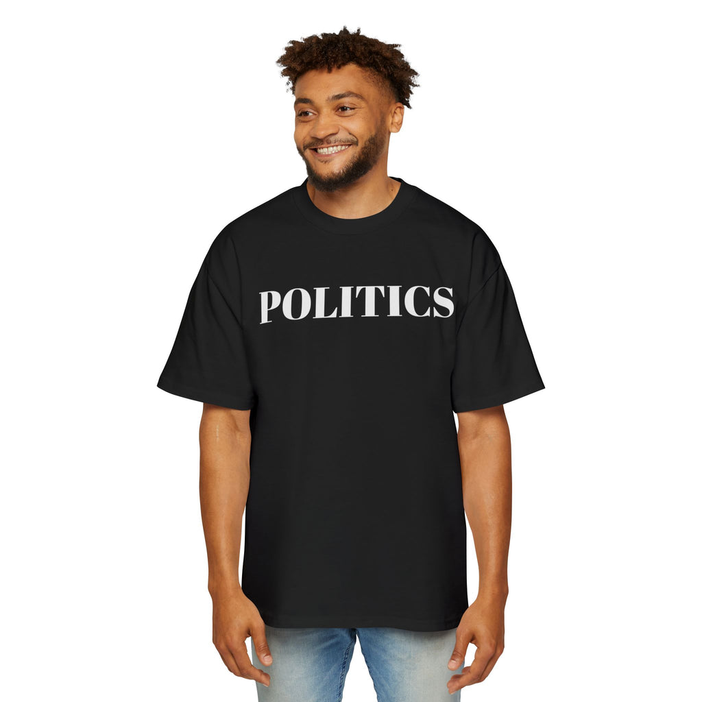 Men's Heavy Oversized politics TEE